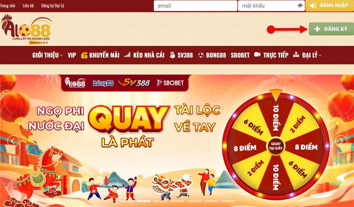 Bước 1: Truy cập đường link chính thức